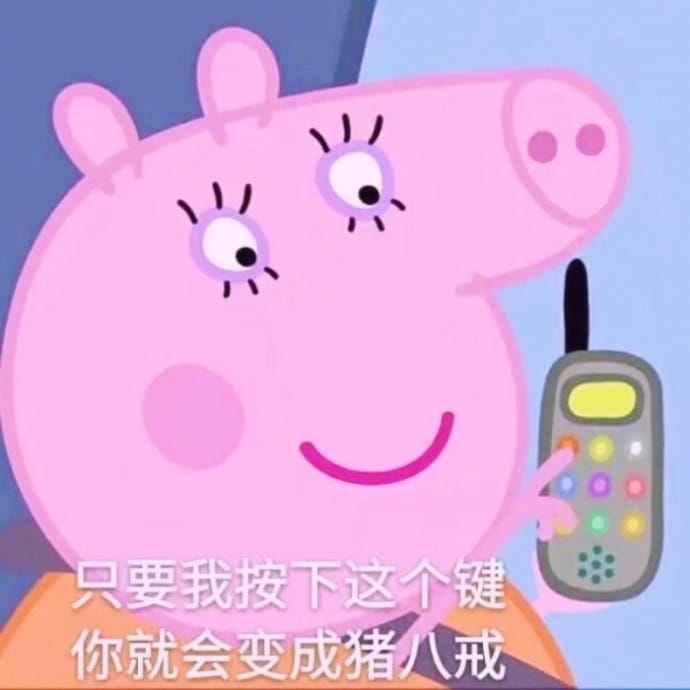 你算哪颗小饼干 小猪佩奇表情包第五辑下载