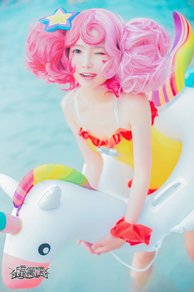 王者荣耀小乔夏日独角兽皮肤