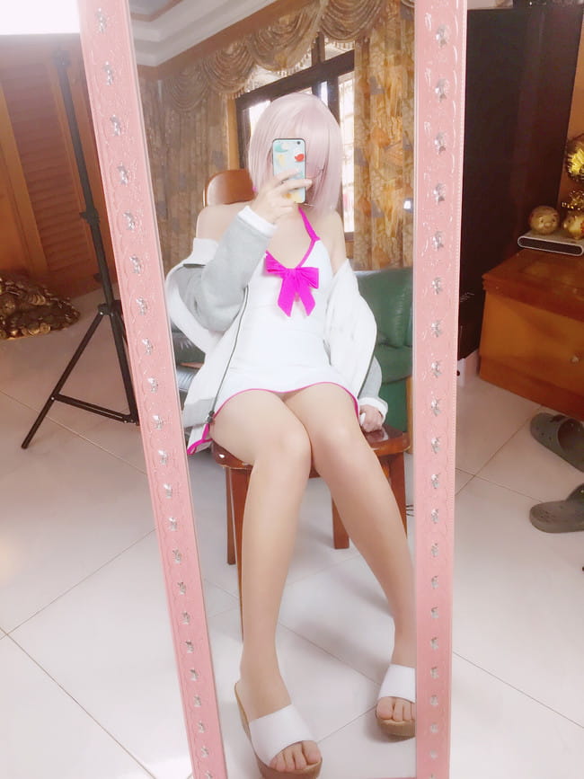 玛修泳装 cosplay