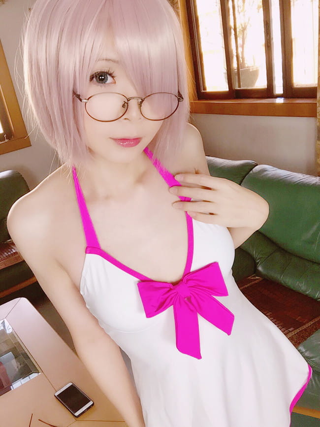 玛修泳装 cosplay