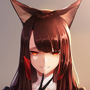 想做你的例外 二次元头像女生呆萌	