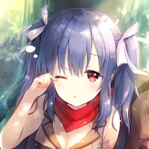 超喜欢你 唯美二次元动漫女生头像