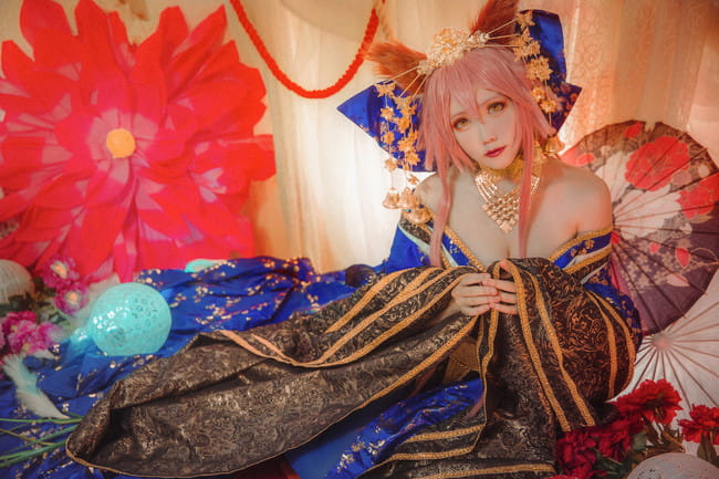 Fate/Grand Order 玉藻前满破 cosplay图片(1)