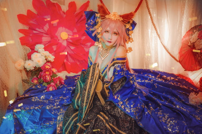 Fate/Grand Order 玉藻前满破 cosplay图片(1)