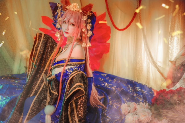 Fate/Grand Order 玉藻前满破 cosplay图片(1)