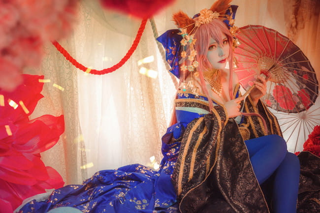 Fate/Grand Order 玉藻前满破 cosplay图片(1)