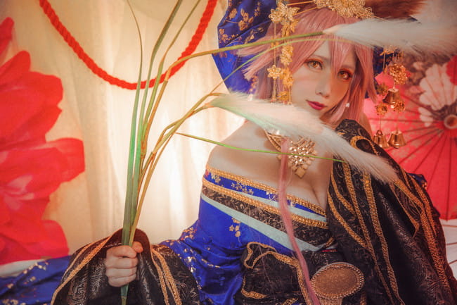 Fate/Grand Order 玉藻前满破 cosplay图片(1)