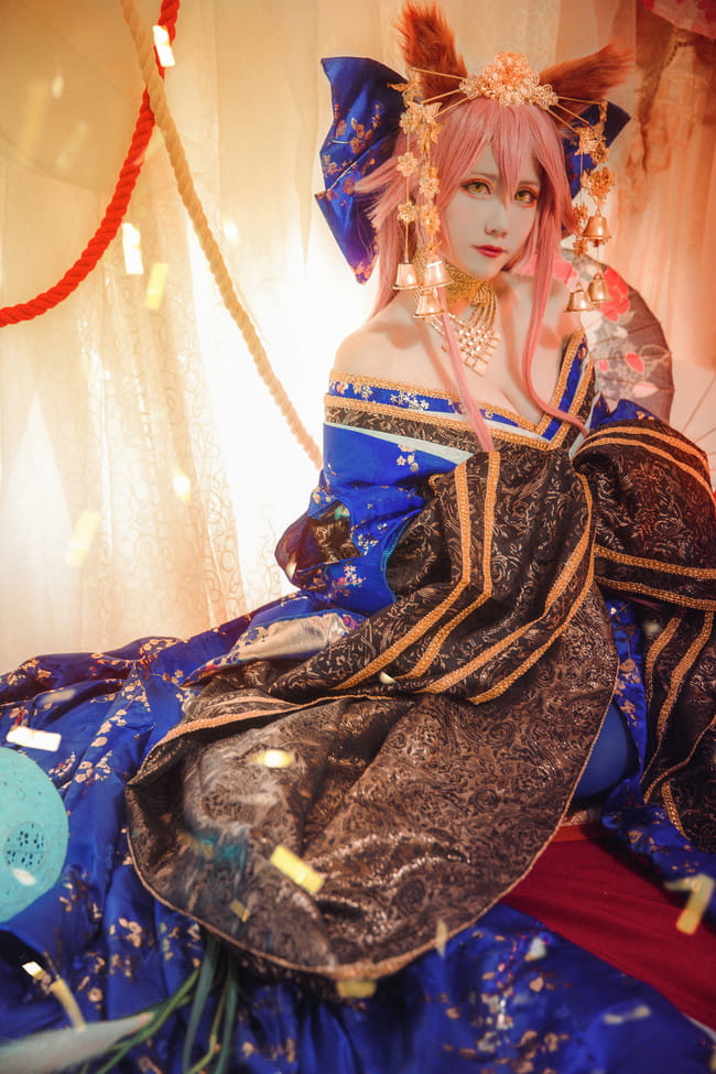 Fate/Grand Order 玉藻前满破 cosplay图片(1)