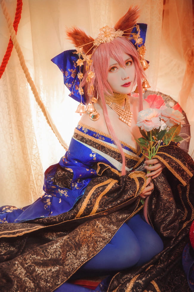 Fate/Grand Order 玉藻前满破 cosplay图片(1)
