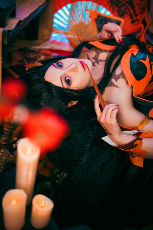 天行九歌焰灵姬 cosplay图片(1)