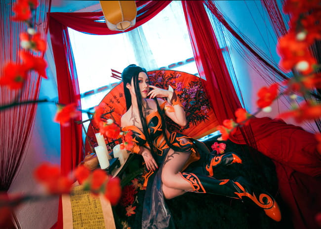 天行九歌焰灵姬 cosplay图片(1)