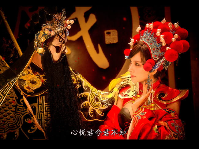 王者荣耀 霸王别姬虞姬 cosplay图片(1)