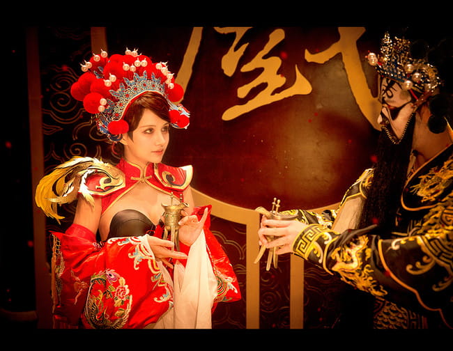 王者荣耀 霸王别姬虞姬 cosplay图片(1)