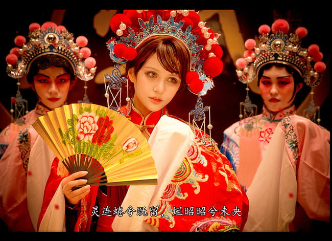 王者荣耀 霸王别姬虞姬 cosplay图片(1)