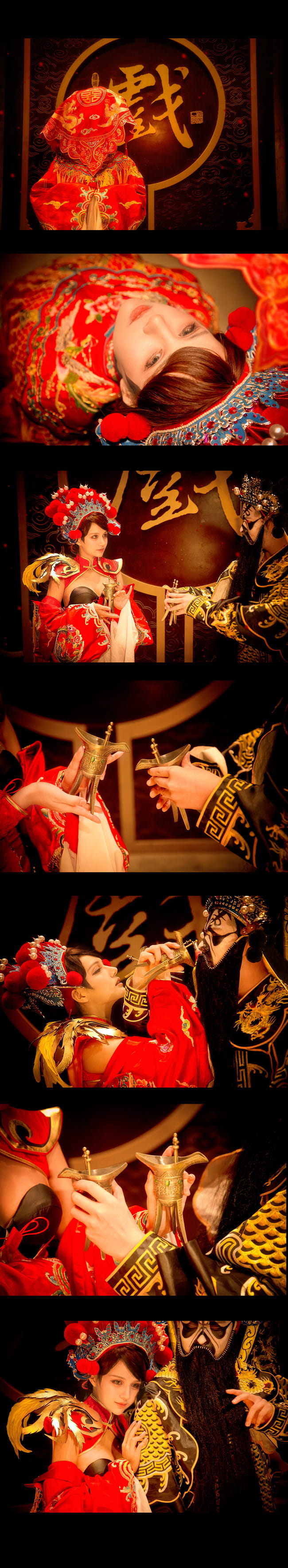 王者荣耀 霸王别姬虞姬 cosplay图片(1)