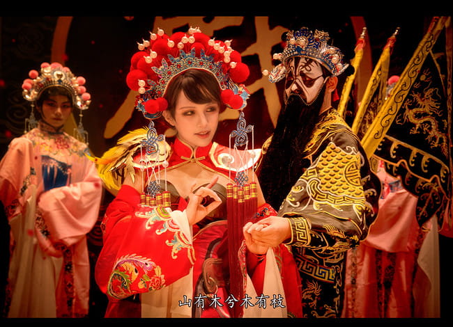 王者荣耀 霸王别姬虞姬 cosplay图片(1)