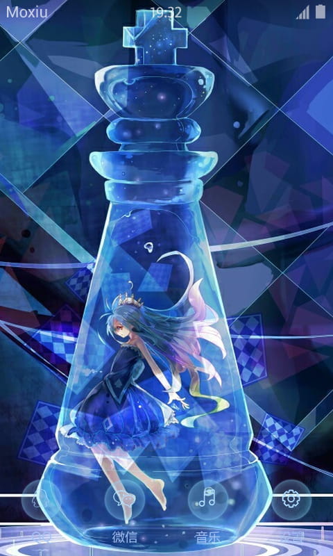 《游戏人生》白萌化手机主题