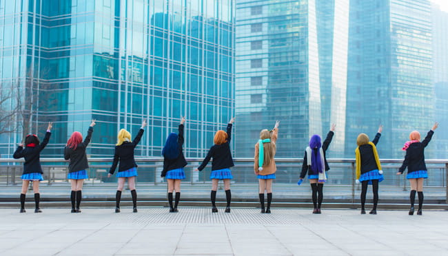 lovelive! snow halation冬装日常全员(1)