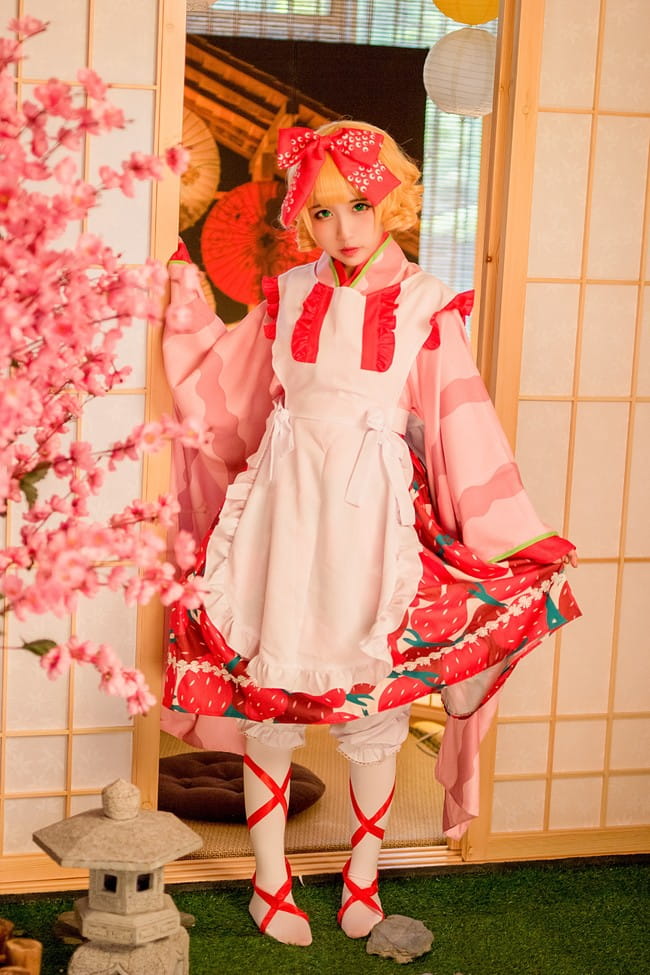 蔷薇少女 雏莓 cosplay图片(1)