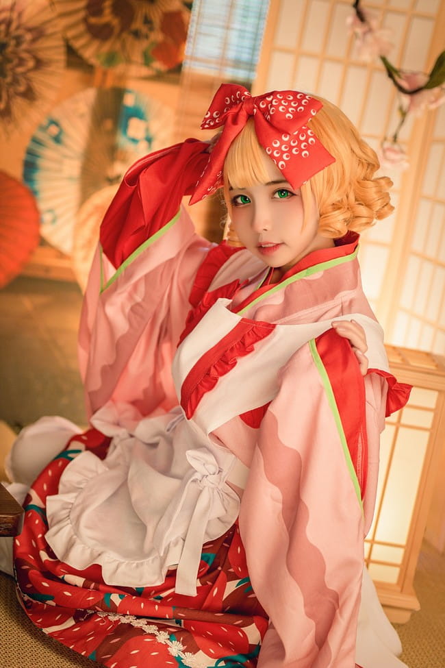 蔷薇少女 雏莓 cosplay图片(1)