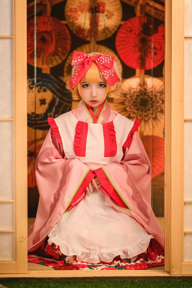 蔷薇少女 雏莓 cosplay图片(1)