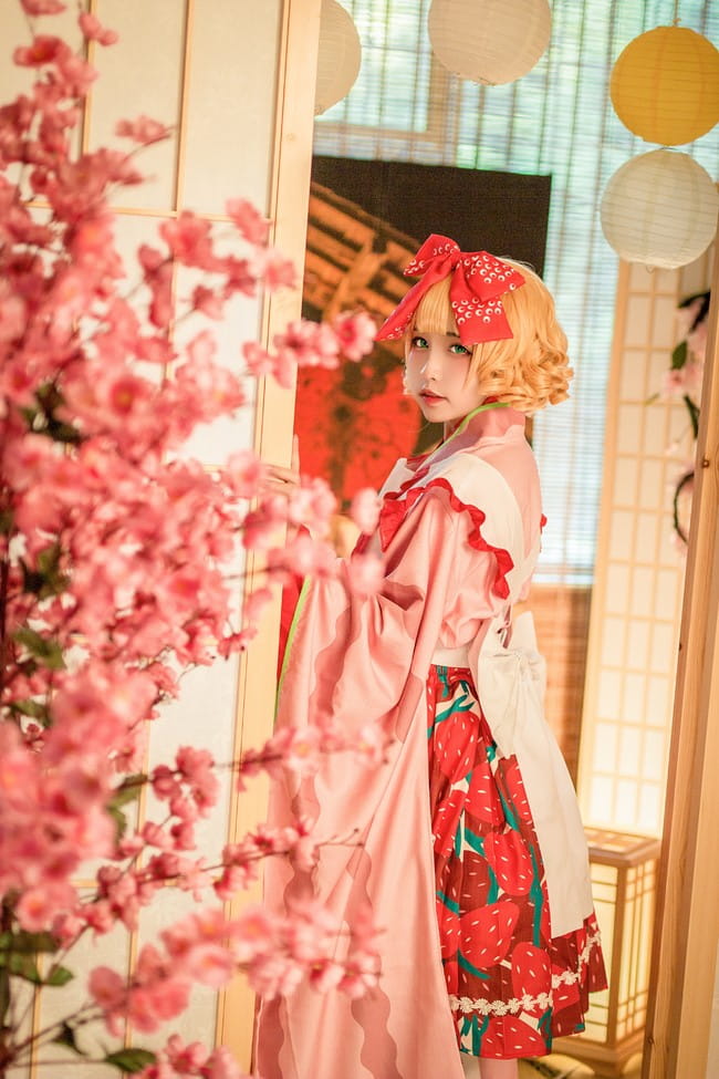 蔷薇少女 雏莓 cosplay图片(1)