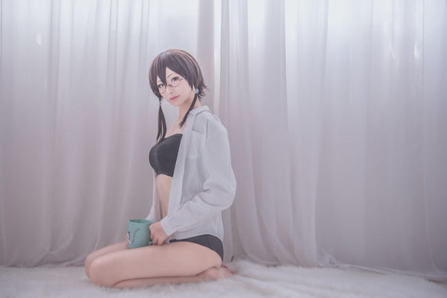 刀剑神域 朝田诗乃cosplay图片