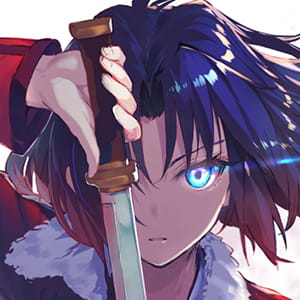 只要是活着的东西 就算是神我也会杀给你看 二次元女生头像