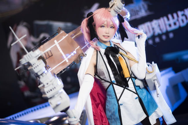 碧蓝航线-萨拉托加 cos 场照