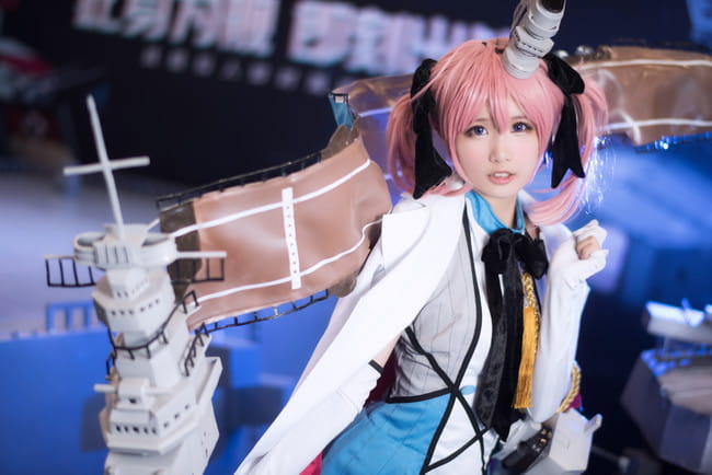 碧蓝航线-萨拉托加 cos 场照