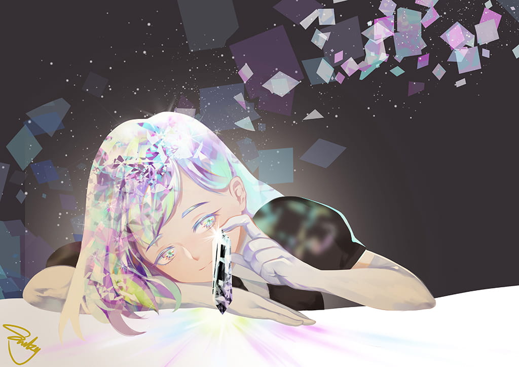 《宝石之国》钻石萌化安卓手机主题