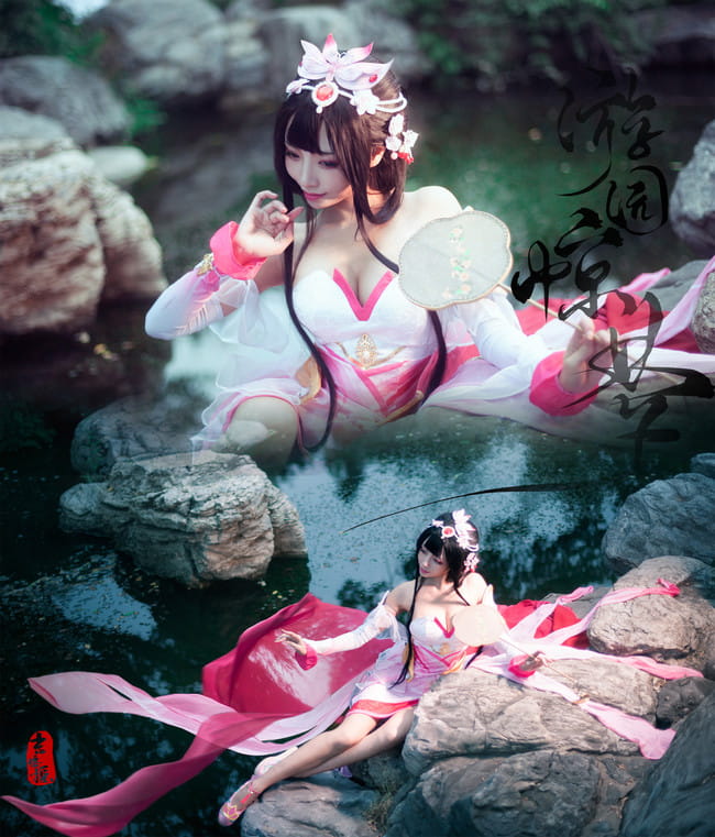 甄姬-游园惊梦 cosplay图片