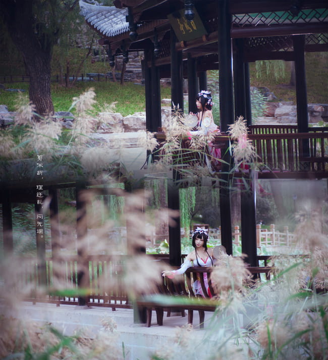 甄姬-游园惊梦 cosplay图片