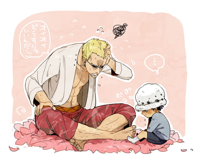 《海贼王》罗与克拉松萌化手机主题