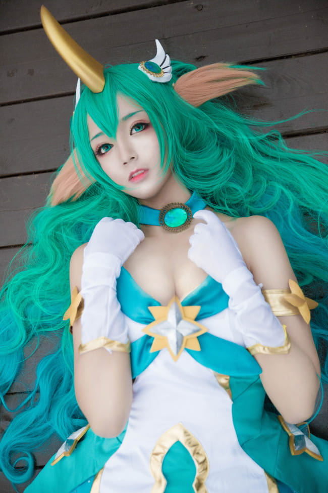 英雄联盟众星之子索拉卡cos