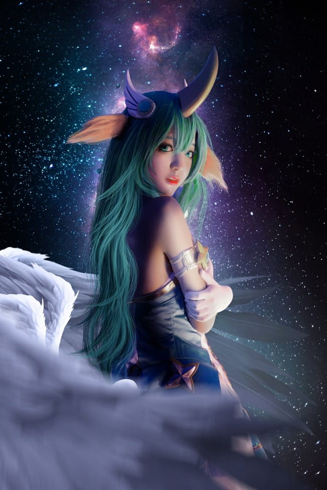 英雄联盟众星之子索拉卡cos