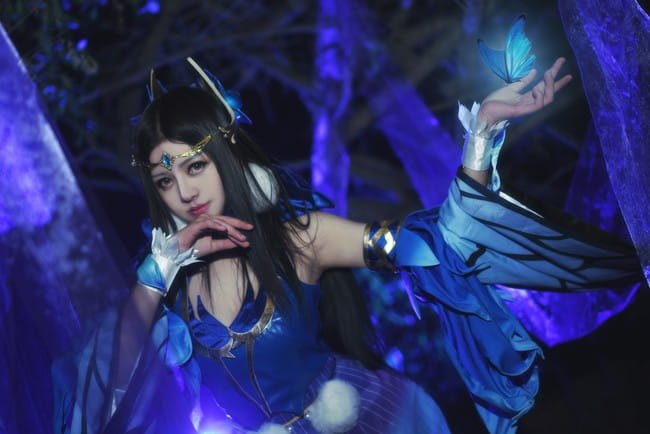 【王者荣耀】貂蝉蝴蝶梦cosplay