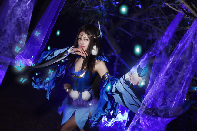 【王者荣耀】貂蝉蝴蝶梦cosplay