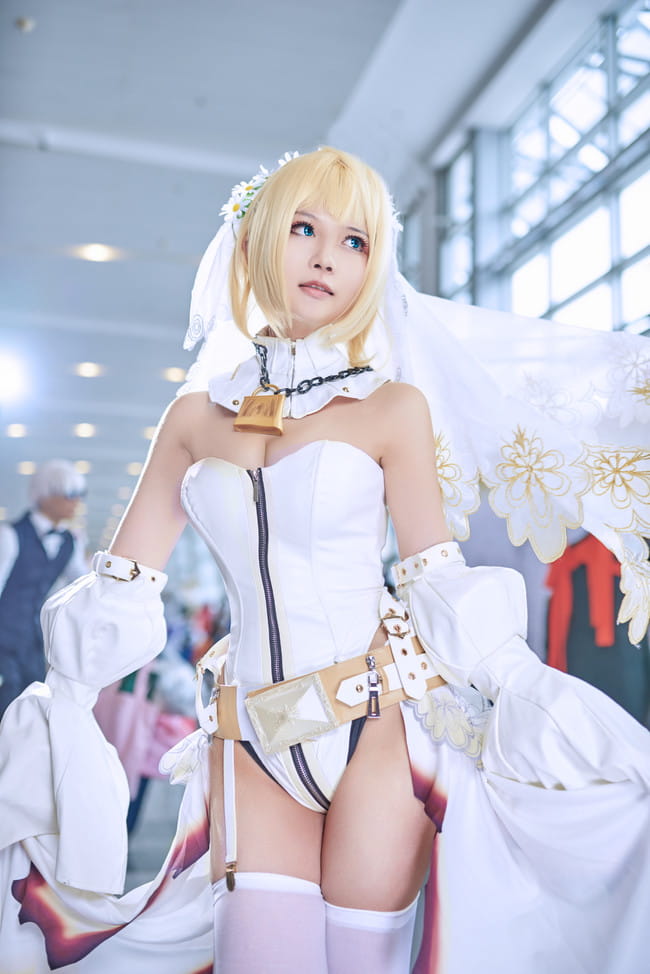 Fate/Grand Orde 花嫁尼禄·克劳狄乌斯cosplay图片