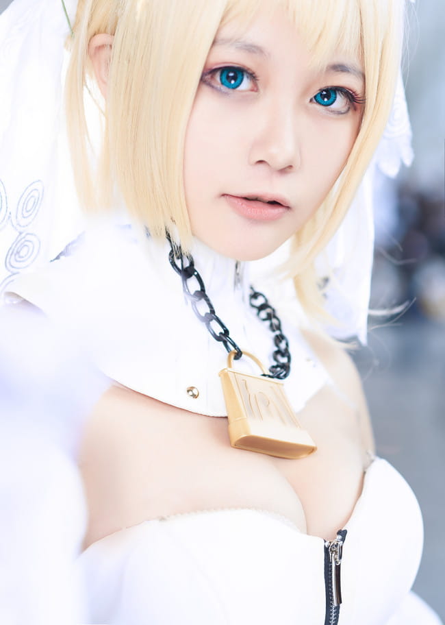 Fate/Grand Orde 花嫁尼禄·克劳狄乌斯cosplay图片