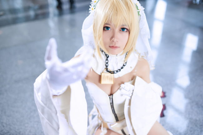 Fate/Grand Orde 花嫁尼禄·克劳狄乌斯cosplay图片