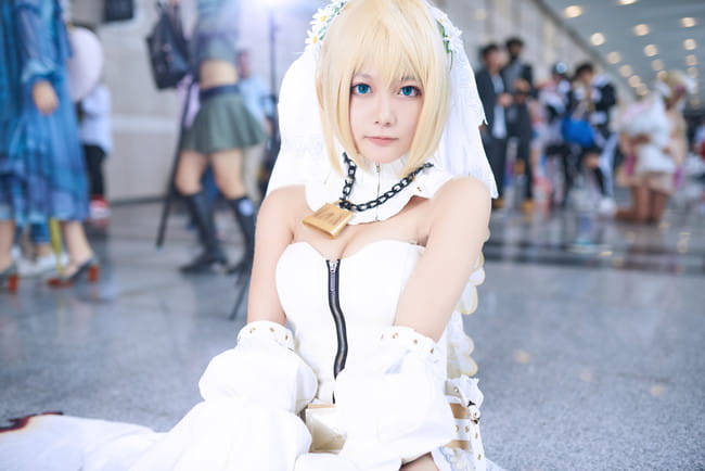 Fate/Grand Orde 花嫁尼禄·克劳狄乌斯cosplay图片