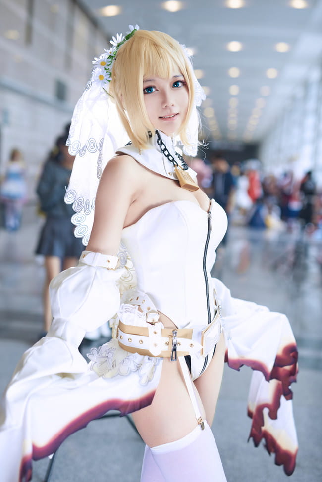 Fate/Grand Orde 花嫁尼禄·克劳狄乌斯cosplay图片