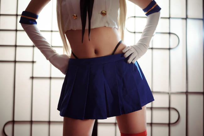 舰队Collection 岛风cosplay图片