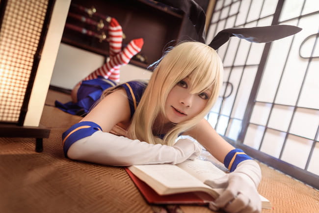 舰队Collection 岛风cosplay图片