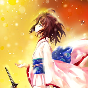 《空之境界》两仪式 二次元女生头像