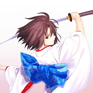 《空之境界》两仪式 二次元女生头像