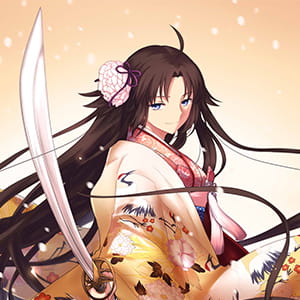 《空之境界》两仪式 二次元女生头像