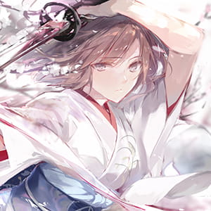 《空之境界》两仪式 二次元女生头像