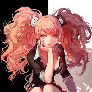 《弹丸论破》江之岛盾子 二次元女生头像